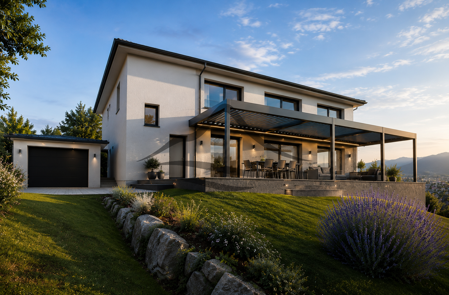 CRANVES-SALES VILLA CONTEMPORAINE VUE PANORAMIQUE PRES